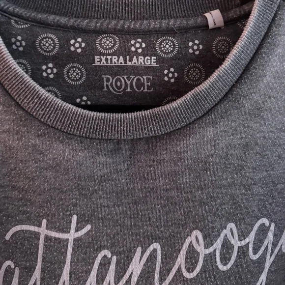 Royce Charcoal Women's Chattanooga, Tennessee Sweatshirt - Picture 4 of 5